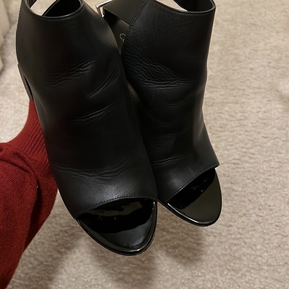 Calvin Klein Block Heel Open Toe Mule - image 7